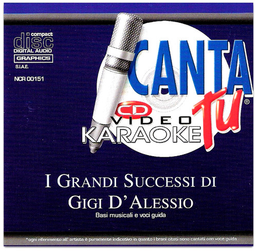 Canta gigi alessio - canta, d'alessio