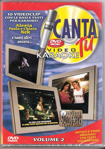 Dvd karaoke video - karaoke, originali