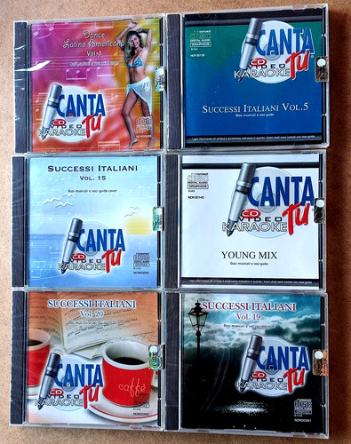 Canta karaoke 6 cd - 6,