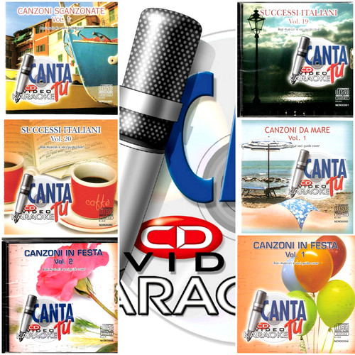 Canta karaoke 6 cd - tu,