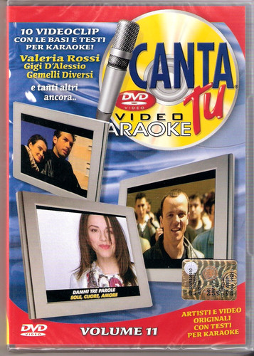Dvd karaoke video originali - dvd,