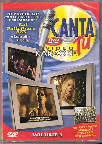 Dvd karaoke video originali - dvd, +video