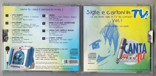 Canta sigle cartoni in - cd,