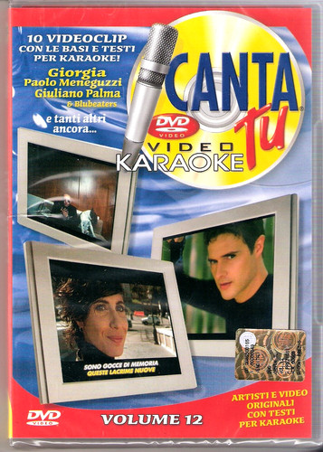 Dvd karaoke video - dvd, originali