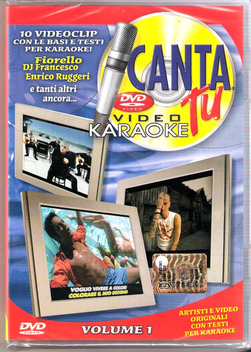 Dvd karaoke video originali - dvd,